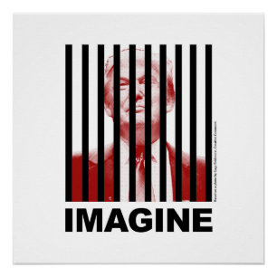 Poster Imaginez Trump derrière les barreaux