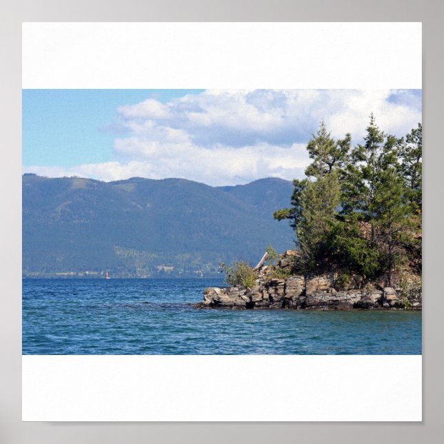 Poster IMG_0109, lac Flathead (Devant)