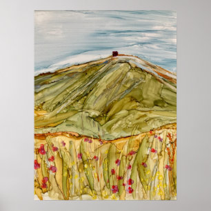 Poster Imimpressionniste de Rivington Pike Horwich