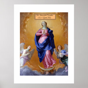 Poster Immaculée conception