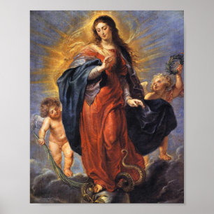 Poster Immaculée Conception - Peter Paul Rubens
