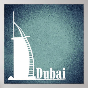 Poster Immeuble Dubaï Burj Al Arab