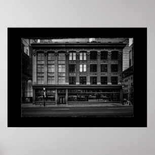 Poster Immeuble Elgin n°3 avec bordure