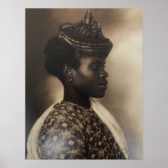 Poster Immigrant guadeloupéen, Ellis Island, 1911 (Devant)