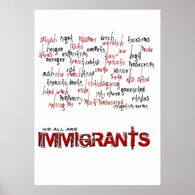 POSTER IMMIGRANTS (Devant)