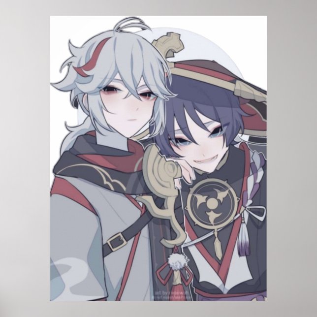 Poster Impact du genshin Kazuha kazuha (Devant)