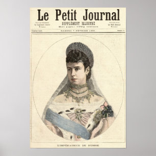 Poster Impératrice de Russie