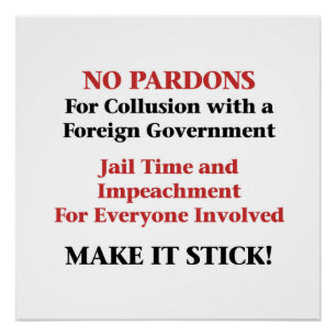 Poster Impersion — Pas de pardon pour collusion