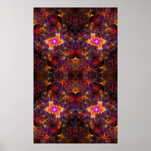 Poster Implosion fractale