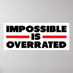 Poster Impossible est surévalué