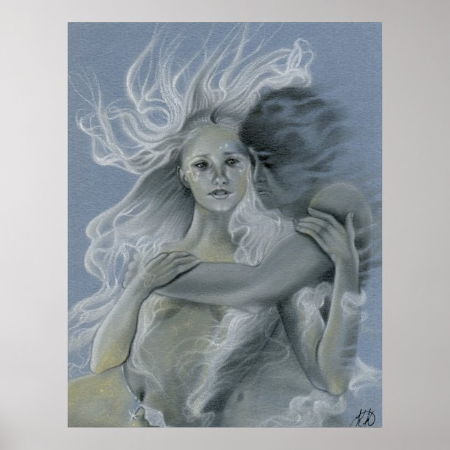 Poster Impression/affiche d'été oubliée (Devant)