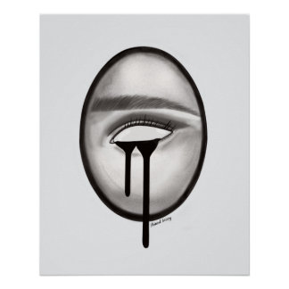 Poster Impression de l'affiche - Larmes à l'âme
