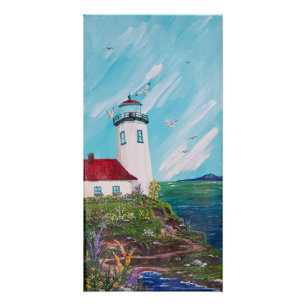 Poster Impression du phare Garden