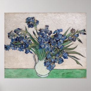 Poster Impressionnisme Vincent Van Gogh Irises Fameux Vis