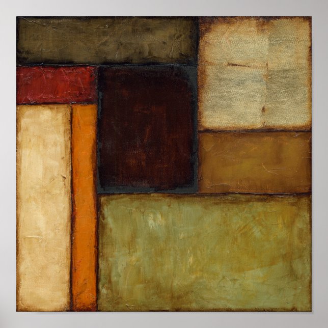 Poster Impressionniste d'automne par Jennifer Goldberger (Devant)