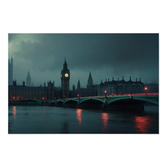 Poster Impressions de London Town 1896 Art (Devant)
