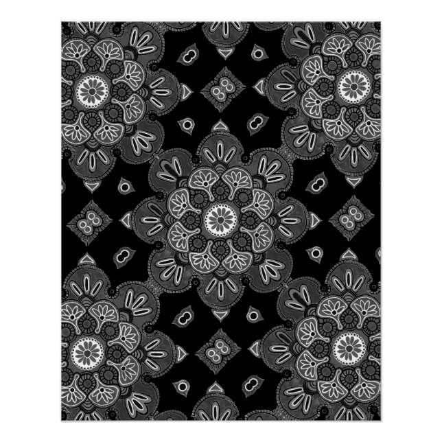 Poster imprimable avec design de médaillon (Devant)