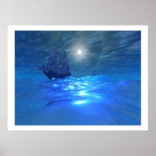 POSTER IMPRIMANTE DE TRAVERSEMENT DE NUIT
