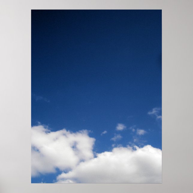 Poster Imprimantes Clouds & Blue Sky (Devant)