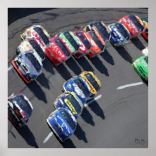 Poster Imprimantes de course