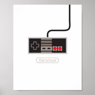 Poster Imprimé de l'ancienne école