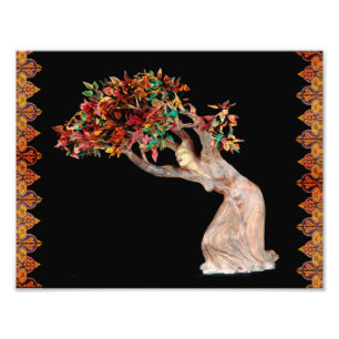 Poster imprimé Dryad Automne