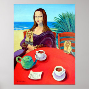 Poster imprimé Yorkshire Terrier