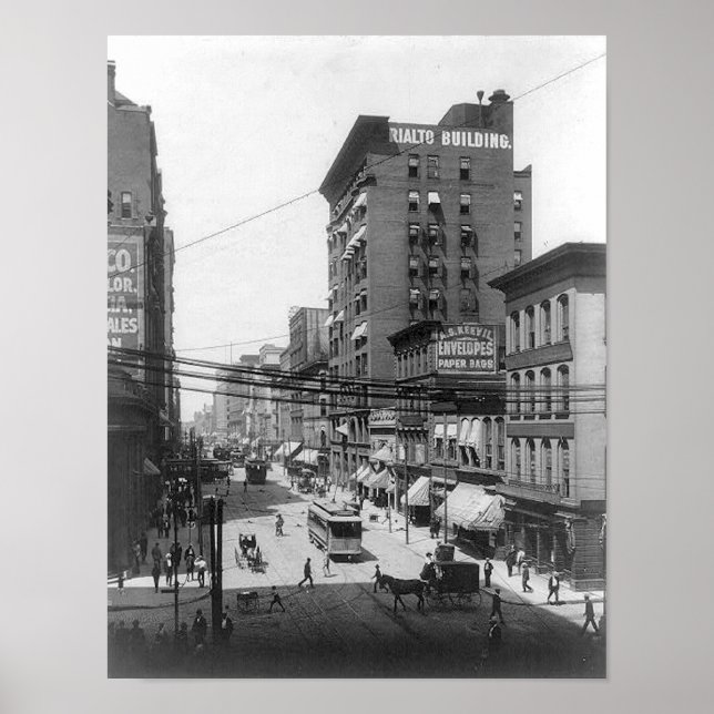 Poster Imprimer 1903 4e St. Louis Missouri (Devant)