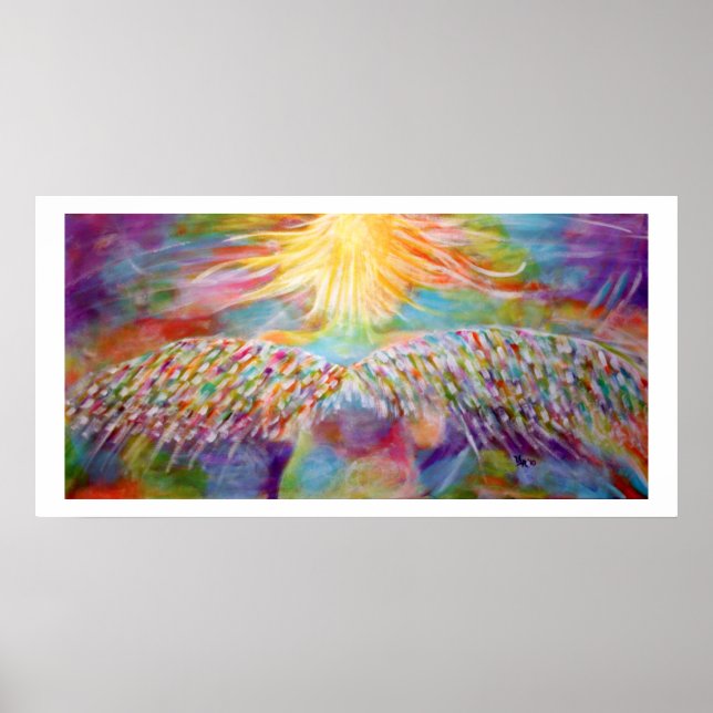 Poster Imprimer Angel Art "Guardian" (Devant)
