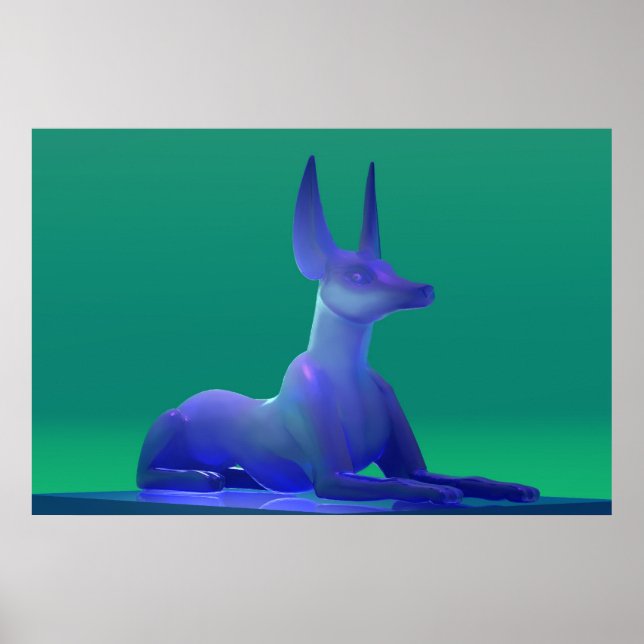 POSTER IMPRIMER ANUBIS (Devant)