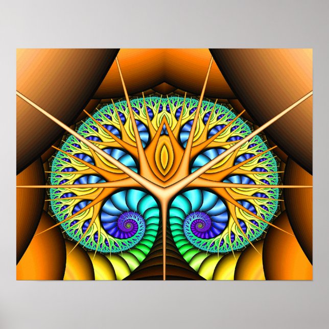 Poster Imprimer : Arbre du troisième oeil (Devant)