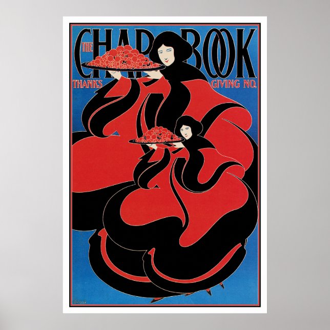 Poster Imprimer : Art Nouveau - Bradley - Thanksgi (Devant)