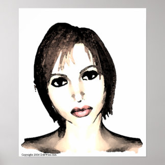 Poster Imprimer Beauté exotique