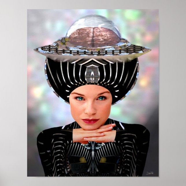 Poster IMPRIMER Brainiac (Devant)