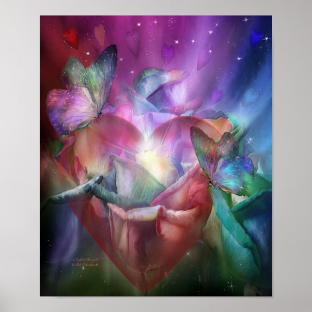 Poster / Imprimer Chakra Heart Fine Art (Devant)