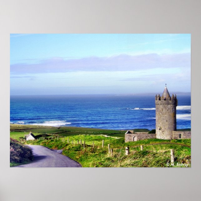 Poster Imprimer Château et Cottage (Devant)