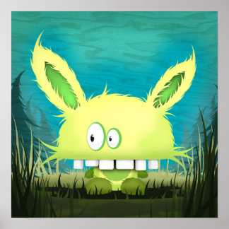 Poster Imprimer "Chomper paranoïaque"