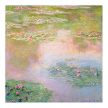 IMPRIMER | Claude Monet (40"x40") Nymphéas