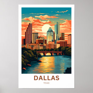 Poster Imprimer Dallas Texas Travel