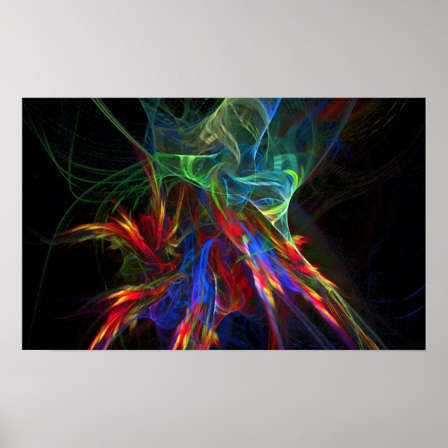 Poster Imprimer : Dans La flamme (Devant)