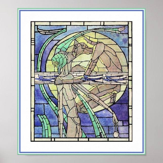 Poster Imprimer : Été - par Margaret Macdonald (Devant)