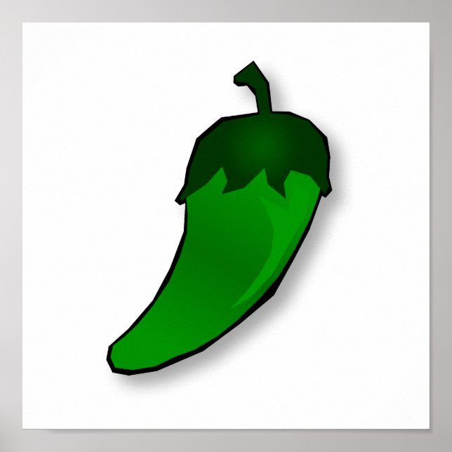 Poster Imprimer Jalapeno (Devant)