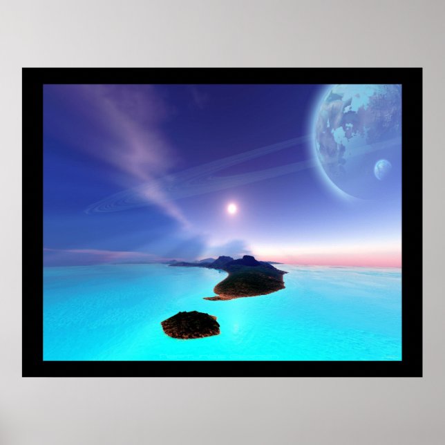 POSTER IMPRIMER JARDIN DE NEPTUNE (Devant)