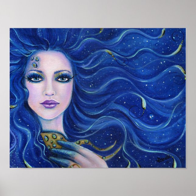 POSTER IMPRIMER LA BEAUTÉ FATALE MERMAID (Devant)