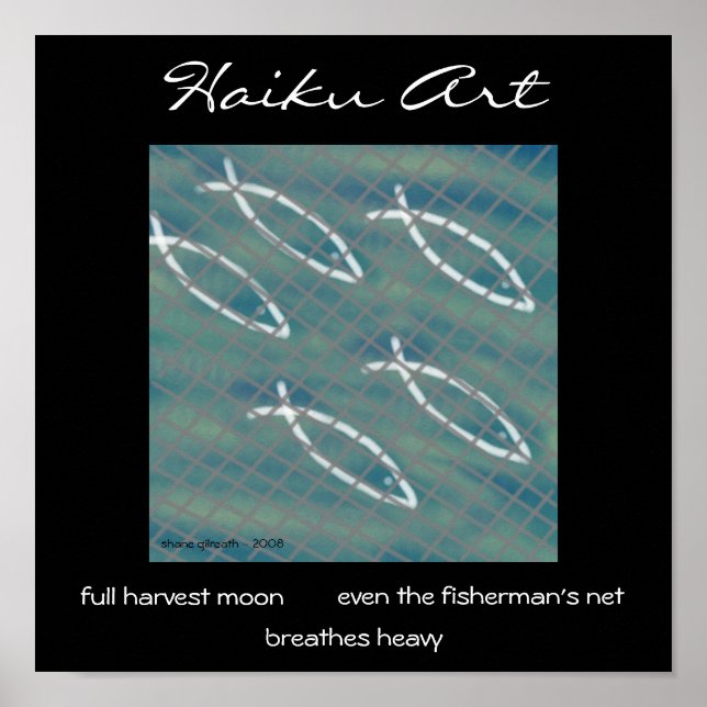 POSTER IMPRIMER LA LUNE DE RÉCOLTE COMPLÈTE (Devant)