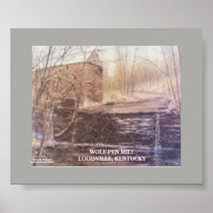 POSTER IMPRIMER LA MILL D'IMPRIMANTE WOLF