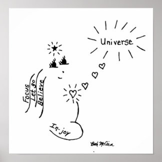 Poster Imprimer la toile 'In Joy'