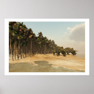 POSTER IMPRIMER LA VIE DE DINOSAUR