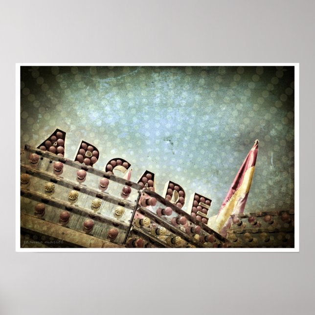 Poster Imprimer l'affiche Arcade (Devant)
