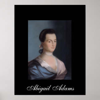 Poster Imprimer l'affiche d'Abigail Adams